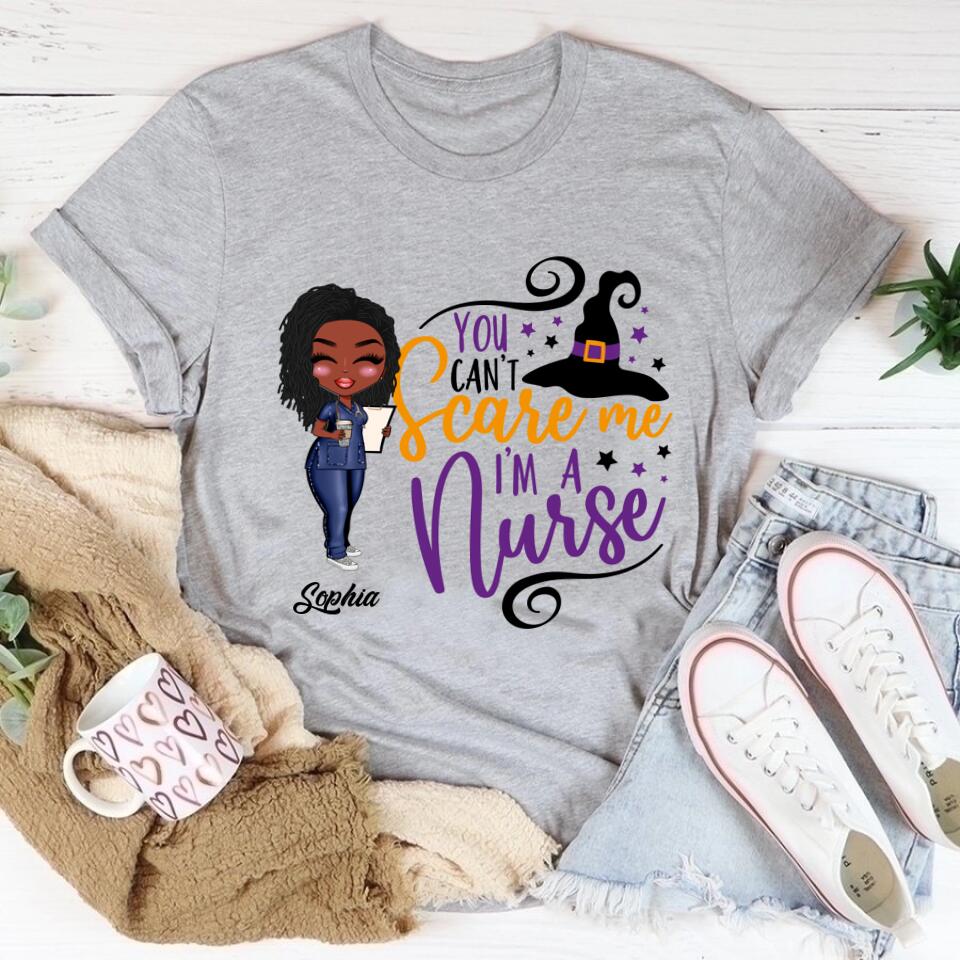 Nurse Life Nutrition Facts - Personalized T Shirt - Gift For Doctor &amp; Nurse - Glitter Leopard Design