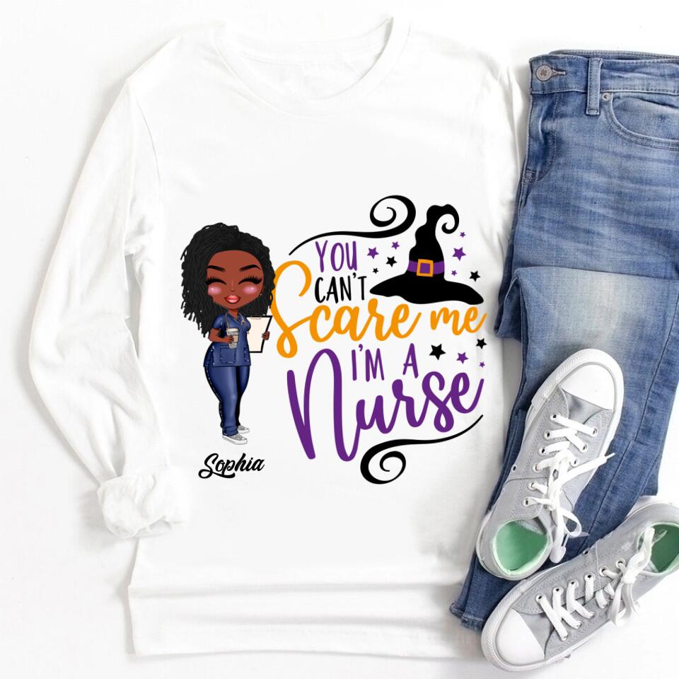 Nurse Life Nutrition Facts - Personalized T Shirt - Gift For Doctor &amp; Nurse - Glitter Leopard Design