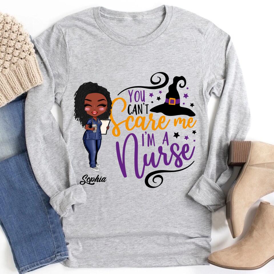 Nurse Life Nutrition Facts - Personalized T Shirt - Gift For Doctor &amp; Nurse - Glitter Leopard Design