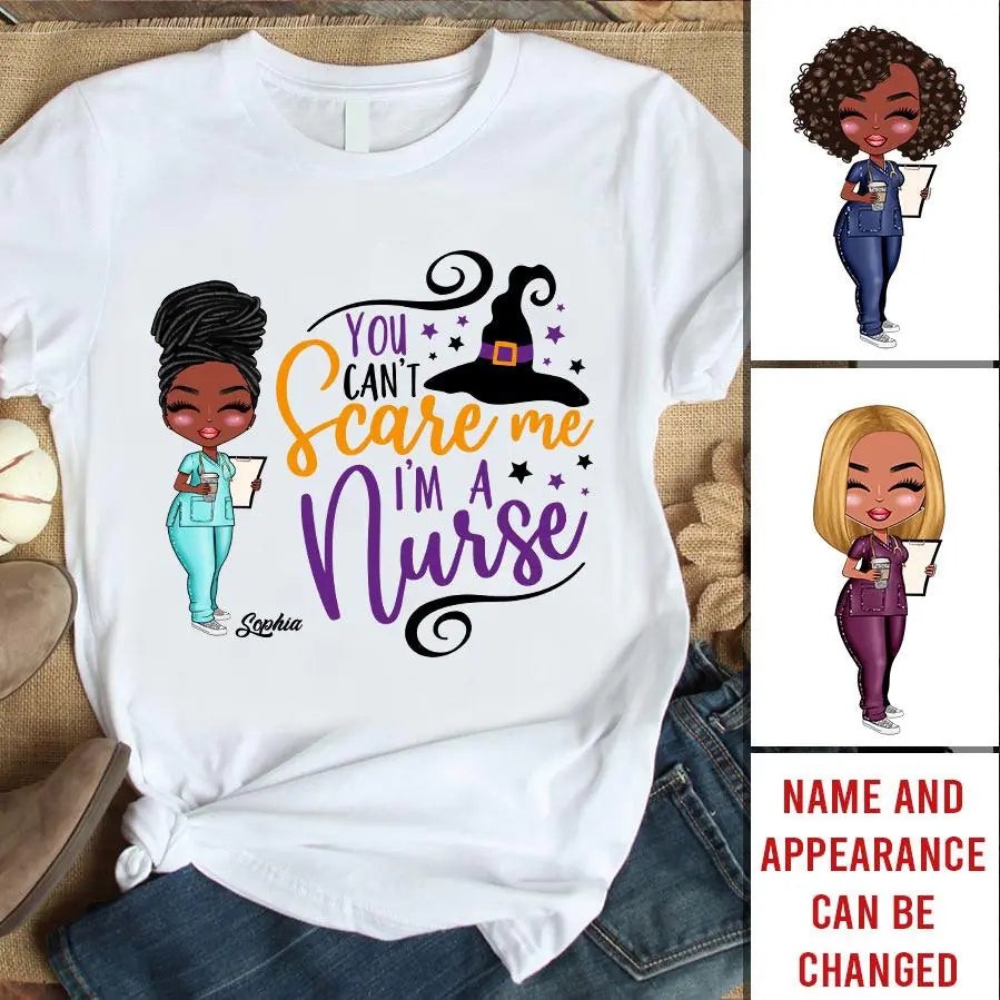 Nurse Life Nutrition Facts - Personalized T Shirt - Gift For Doctor &amp; Nurse - Glitter Leopard Design