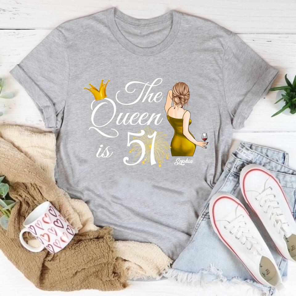 Custom Birthday Shirts, Chapter 51, Fabulous Since 1972 51st Birthday Unique T Shirt For Woman, Her Gifts For 51 Years Old, Turning 51 Birthday Cotton Shirt
