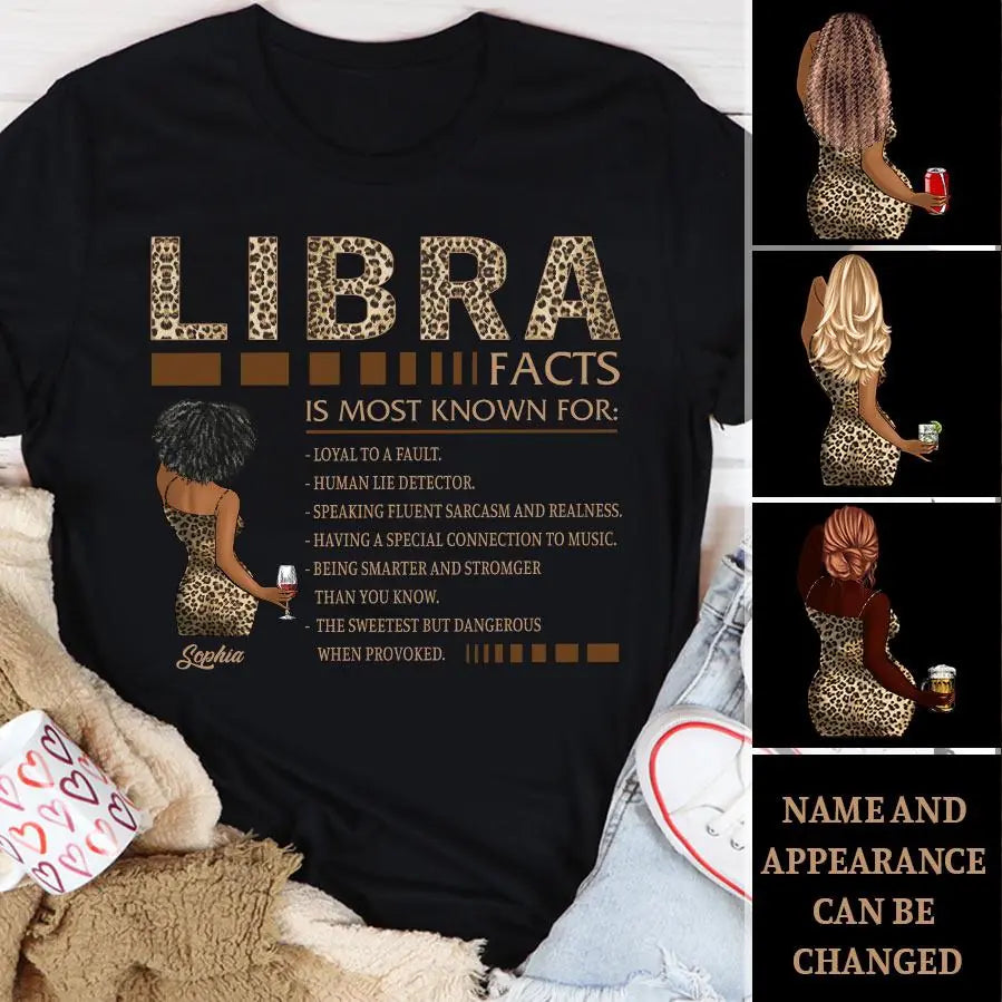 Custom Birthday Shirt, Libra Zodiac t shirt, Libra Birthday shirt, Libra t shirts for ladies, Libra queen t shirt, Libra Queen Birthday shirt