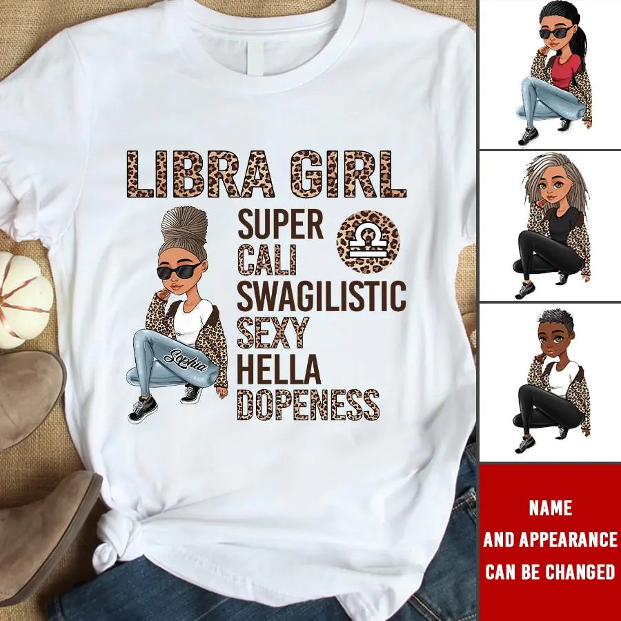 Custom October Birthday Shirt For Woman, Queens are Born In October Gifts, Melanin Afro Woman Shirt, Black Girl Tee, Afro Queen Gift