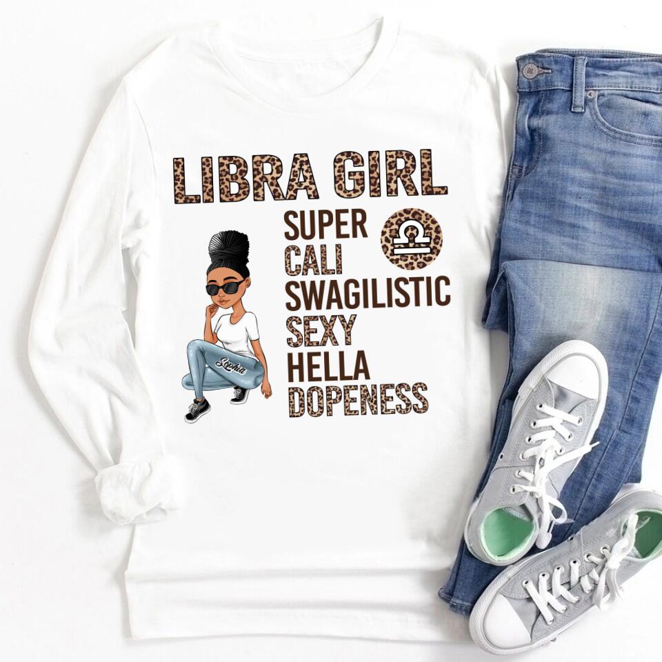 Custom October Birthday Shirt For Woman, Queens are Born In October Gifts, Melanin Afro Woman Shirt, Black Girl Tee, Afro Queen Gift