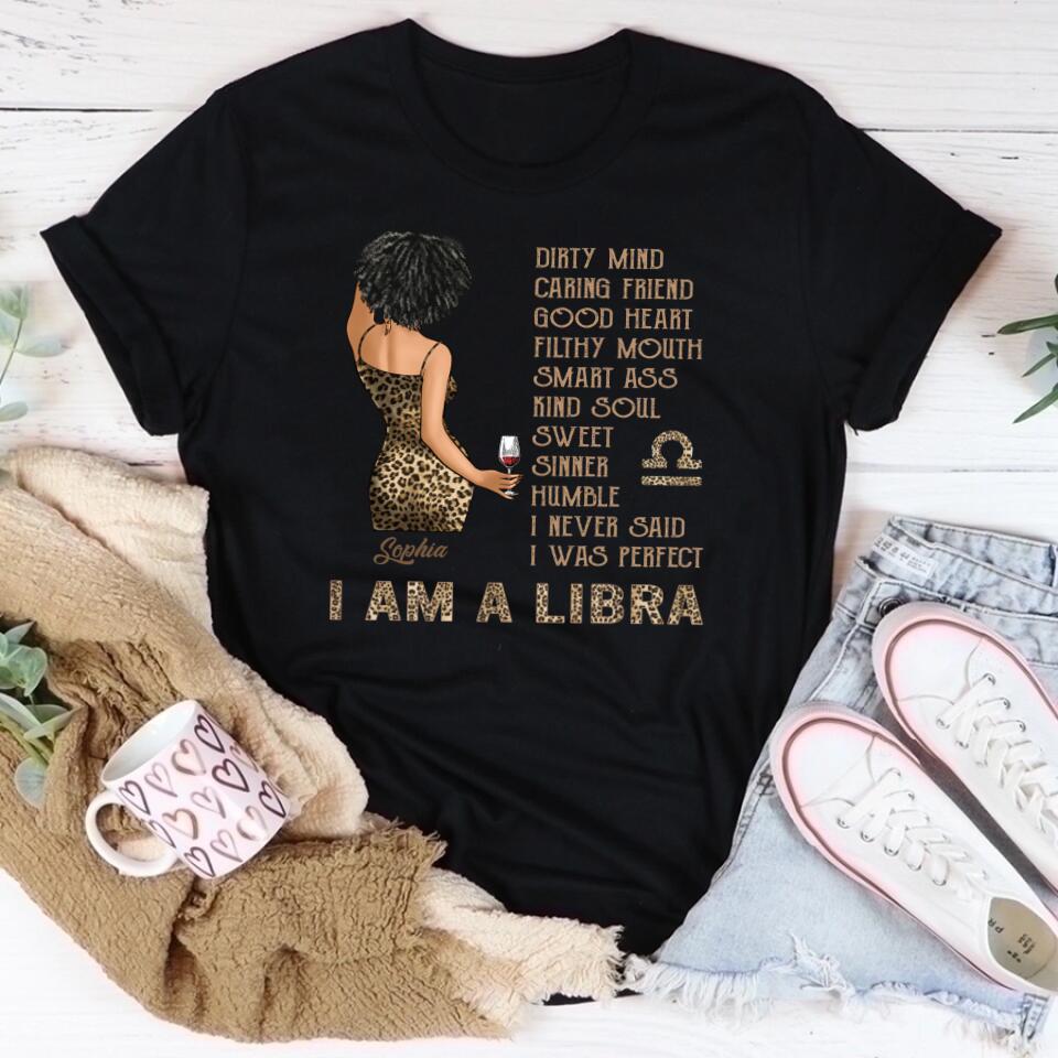 Custom Birthday Shirt, Libra Zodiac t shirt, Libra Birthday shirt, Libra t shirts for ladies, Libra queen t shirt, Libra Queen Birthday shirt