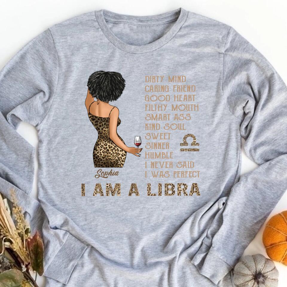 Custom Birthday Shirt, Libra Zodiac t shirt, Libra Birthday shirt, Libra t shirts for ladies, Libra queen t shirt, Libra Queen Birthday shirt