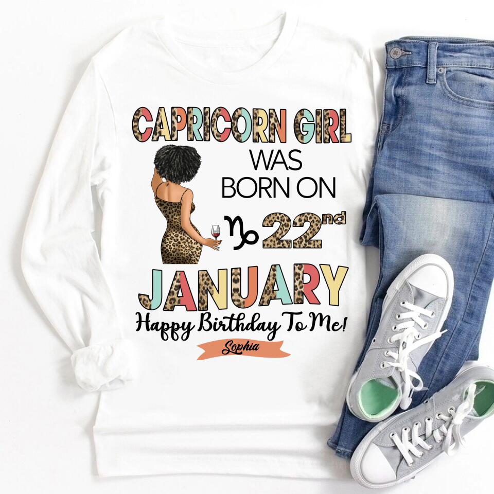 Custom January Birthday Shirt For Woman, Queens are Born In January Gifts, Melanin Afro Woman Shirt, Black Girl Tee, Afro Queen Gift