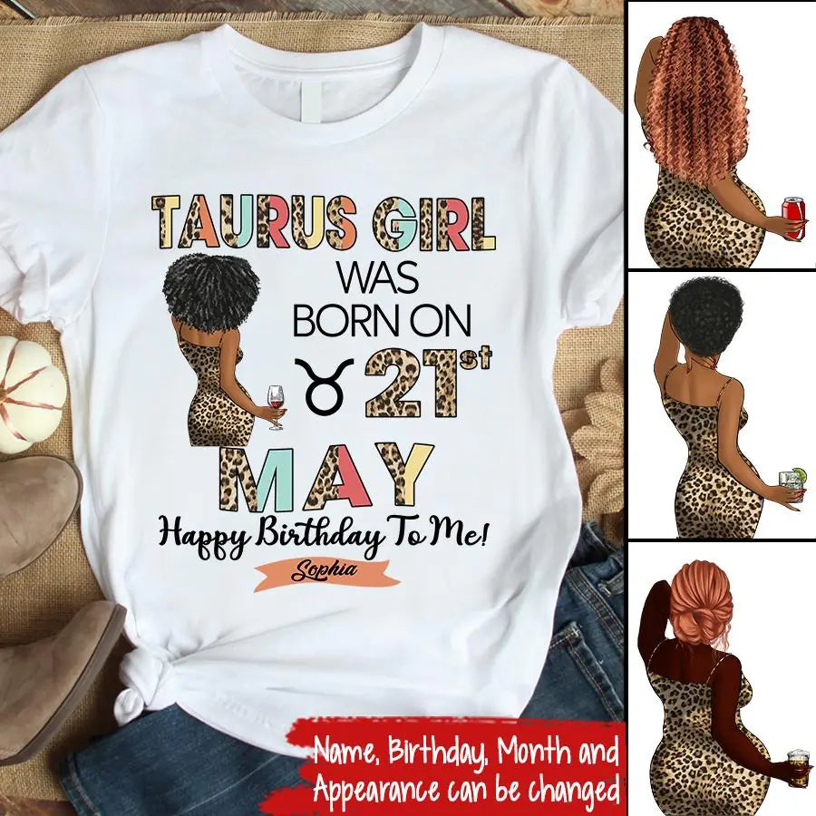 Taurus Birthday Shirt, Custom Birthday Shirt, Queens Born In Taurus, Taurus Birthday Gifts, Taurus Shirts For Woman