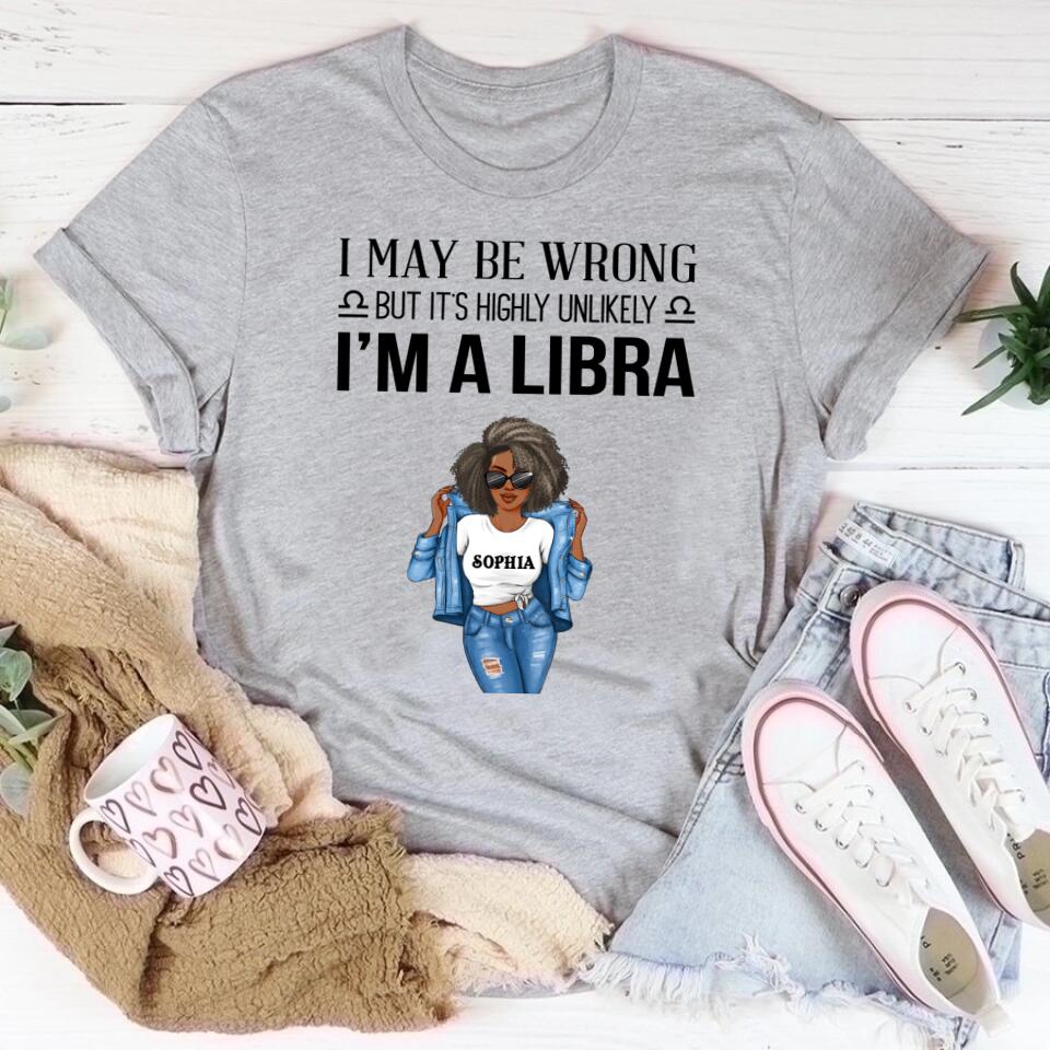 Custom Birthday Shirt, Libra Zodiac t shirt, Libra Birthday shirt, Libra t shirts for ladies, Libra queen t shirt, Libra Queen Birthday Shirt