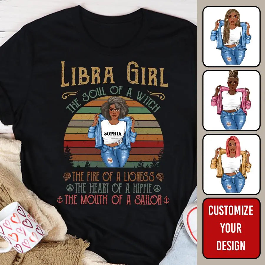 Custom Birthday Shirt, Libra Zodiac t shirt, Libra Birthday shirt, Libra t shirts for ladies, Libra queen t shirt, Libra Queen Birthday Shirt