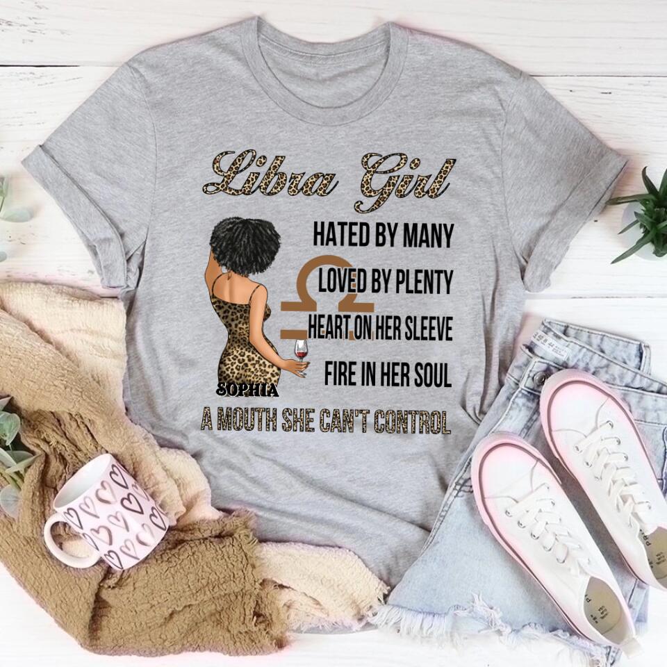 Custom Birthday Shirt, Libra Zodiac t shirt, Libra Birthday shirt, Libra t shirts for ladies, Libra queen t shirt, Libra Queen Birthday Shirt