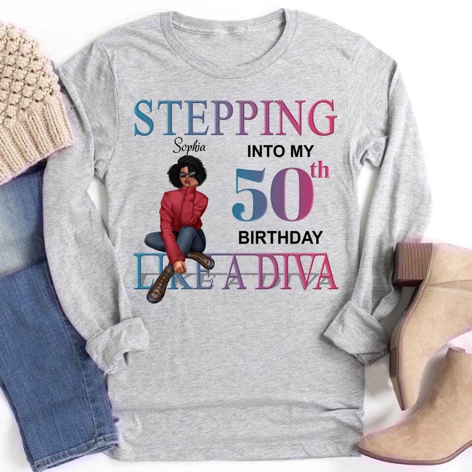 50th Birthday Shirts, Custom Birthday Shirts, Turning 50 Shirt, Gifts For Women Turning 50, 50 And Fabulous Shirt, 1972 Shirt, 50th Birthday Shirts For Her