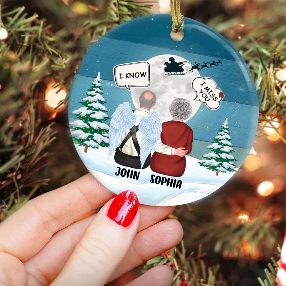 Personalized Memorial Ornaments, In Memory Ornaments, First Christmas In Heaven Ornament, Memorial Ornaments With Picture