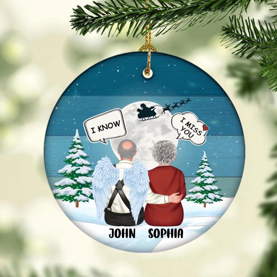 Personalized Memorial Ornaments, In Memory Ornaments, First Christmas In Heaven Ornament, Memorial Ornaments With Picture