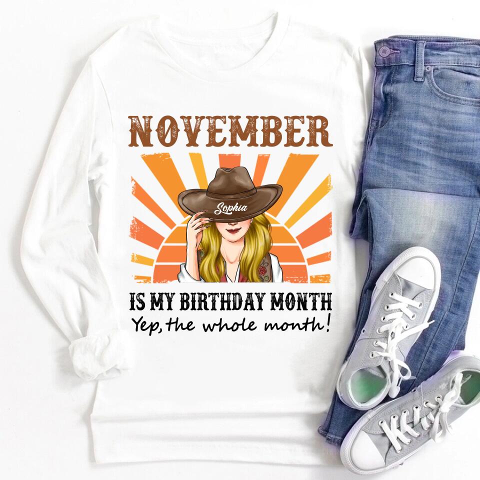 October Birthday Shirt, Custom Birthday Shirt, Queens are Born In October, October Birthday Shirts For Woman, October Birthday Gifts