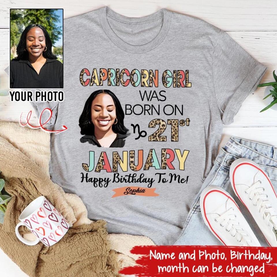 Custom Birthday Shirt, Capricorn Zodiac t shirt, Capricorn Birthday shirt, Capricorn t shirts for ladies, Capricorn queen t shirt, Capricorn Queen Birthday shirt