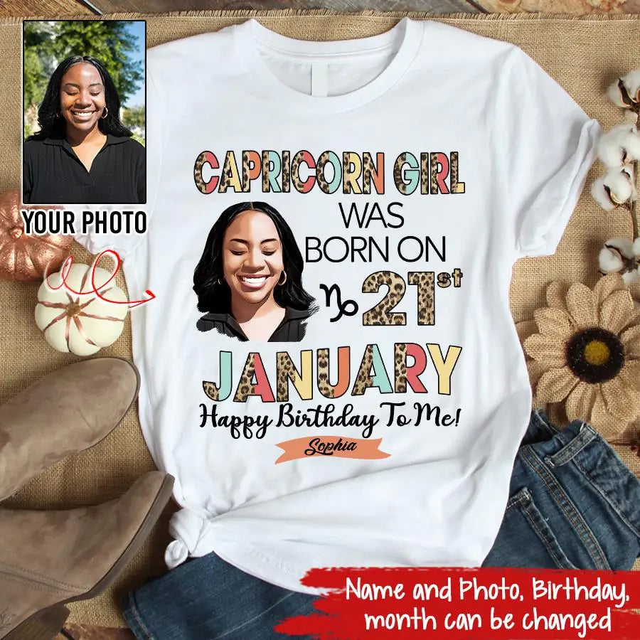 Custom Birthday Shirt, Capricorn Zodiac t shirt, Capricorn Birthday shirt, Capricorn t shirts for ladies, Capricorn queen t shirt, Capricorn Queen Birthday shirt