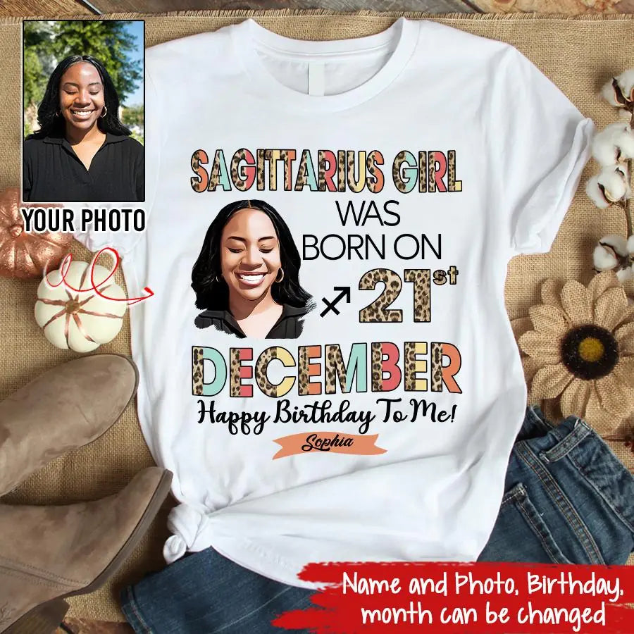 Custom Birthday Shirt Sagittarius Zodiac t shirt Sagittarius