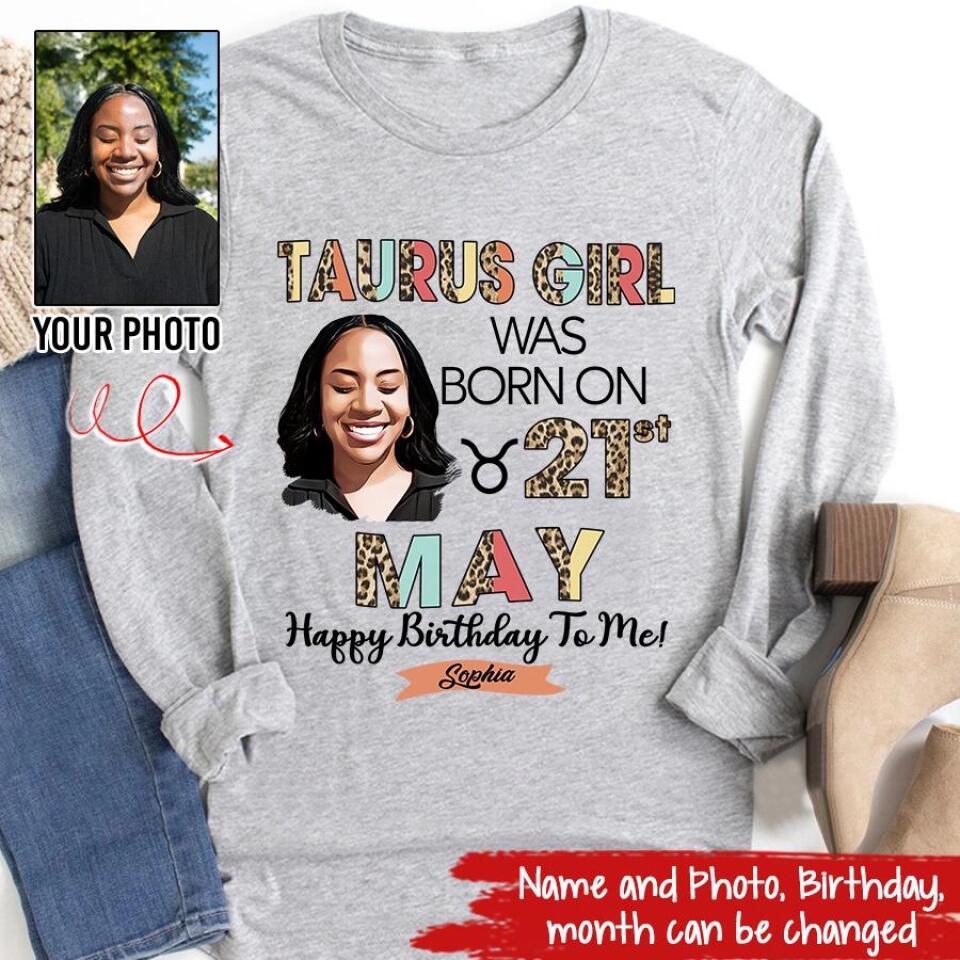 Custom Birthday Shirt, Taurus Zodiac t shirt, Taurus Birthday shirt, Taurus t shirts for ladies, Taurus queen t shirt, Taurus Queen Birthday shirt