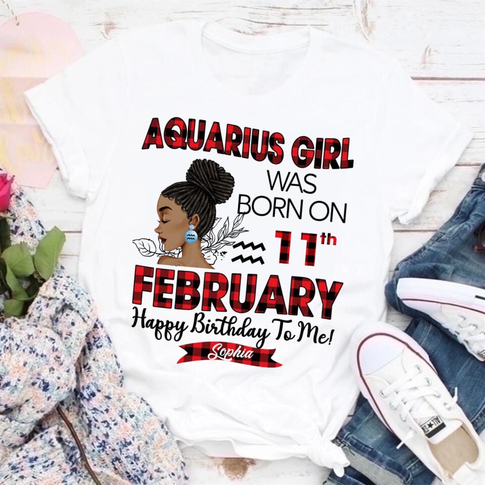 Custom Birthday Shirt, Aquarius t shirt, Aquarius Birthday shirt, Aquarius t shirts for ladies, Aquarius queen t shirt, Aquarius Queen Birthday shirt