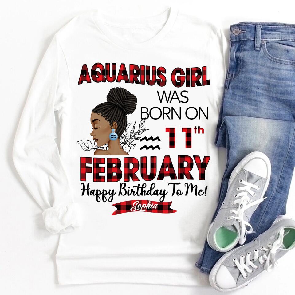 Custom Birthday Shirt, Aquarius t shirt, Aquarius Birthday shirt, Aquarius t shirts for ladies, Aquarius queen t shirt, Aquarius Queen Birthday shirt