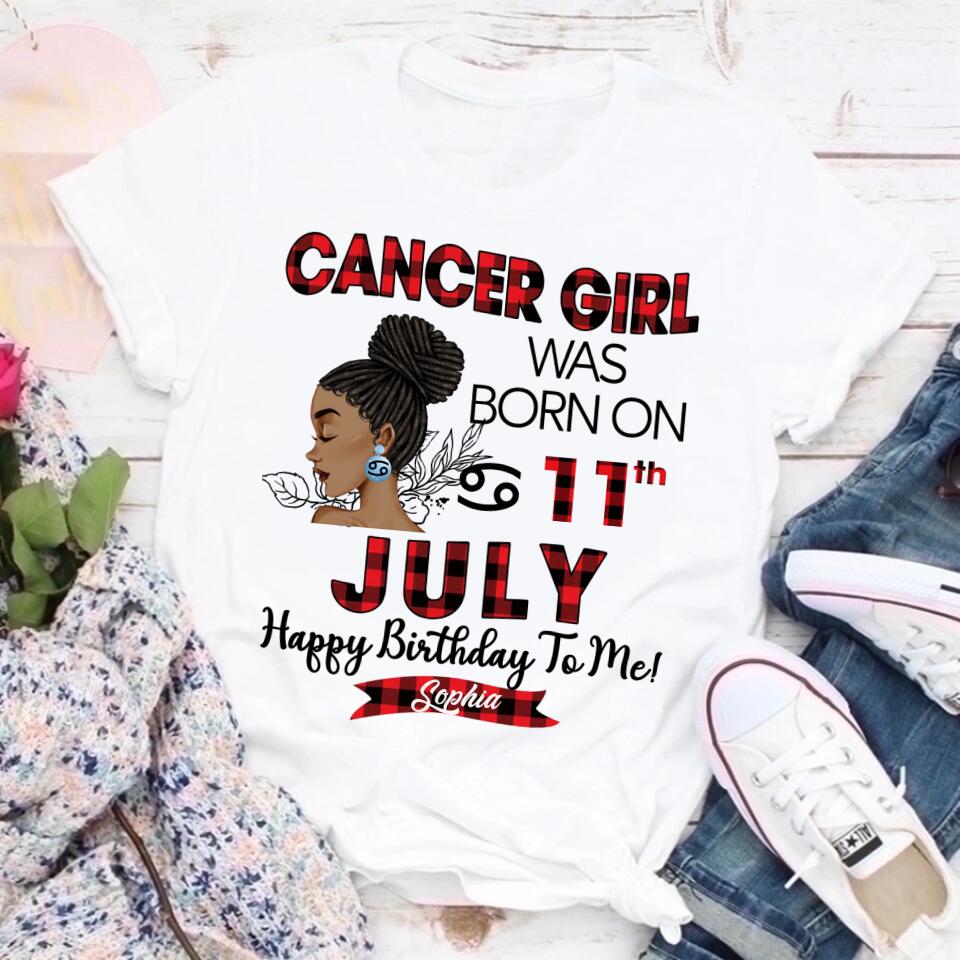 Custom Birthday Shirt, Cancer Zodiac t shirt, Cancer Birthday shirt, Cancer t shirts for ladies, Cancer queen t shirt, Cancer Queen Birthday shirt