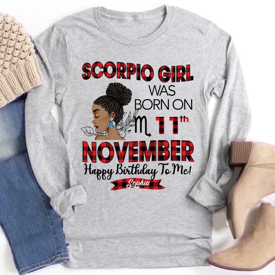 Custom Birthday Shirt, Scorpio Zodiac t shirt,  Scorpio Birthday shirt, Scorpio t shirts for ladies, Scorpio queen t shirt, Scorpio Queen Birthday shirt