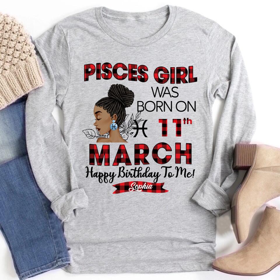 Custom Birthday Shirt, Pisces Zodiac t shirt, Pisces Birthday shirt, Pisces t shirts for ladies, Pisces queen t shirt, Pisces Queen Birthday shirt