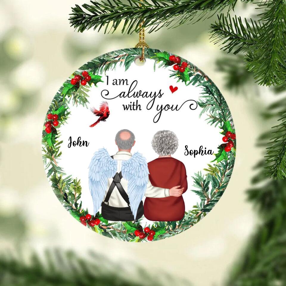 Personalized Memorial Ornaments, In Memory Oraments, first christmas in heaven ornament, Memorial Ornaments With Picture
