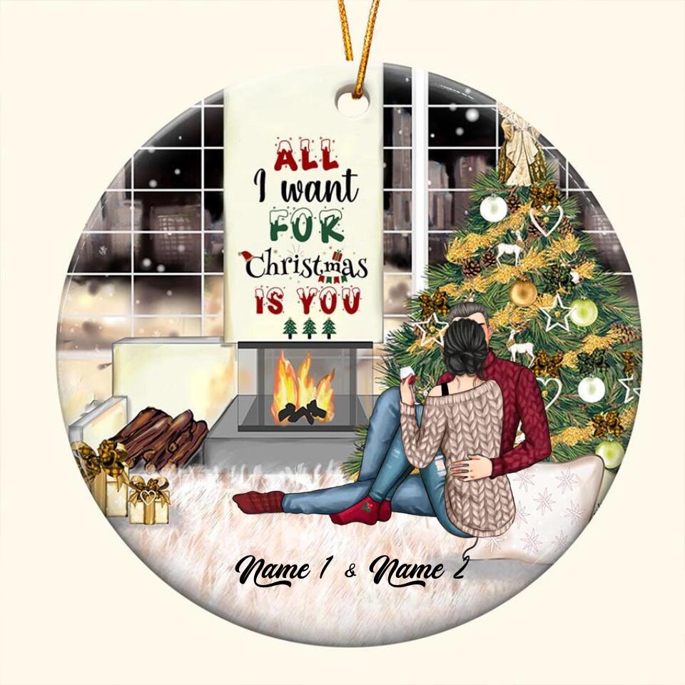 Our First Christmas Ornament 2022, Personalized Our First Christmas Ornaments, First Christmas As Mr And Mrs Ornament