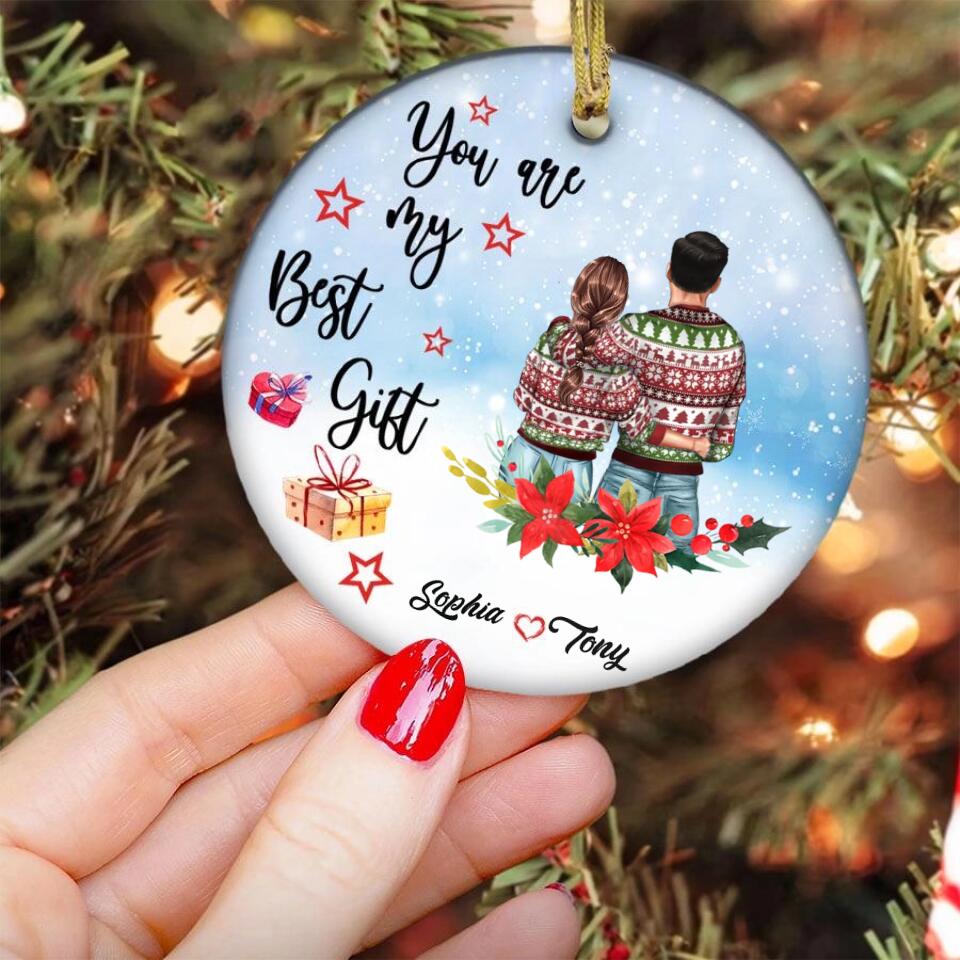 Couples Christmas Ornaments, Couples First Christmas Ornament, Newlywed Christmas Ornaments, Personalized Couple Ornaments, Newlywed Ornament
