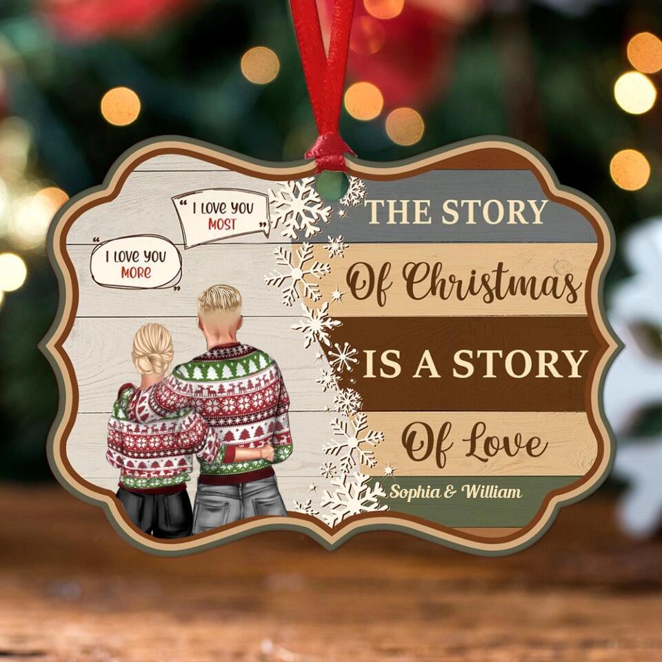Our First Christmas Ornament 2022, Personalized Our First Christmas Ornaments, First Christmas As Mr And Mrs Ornament