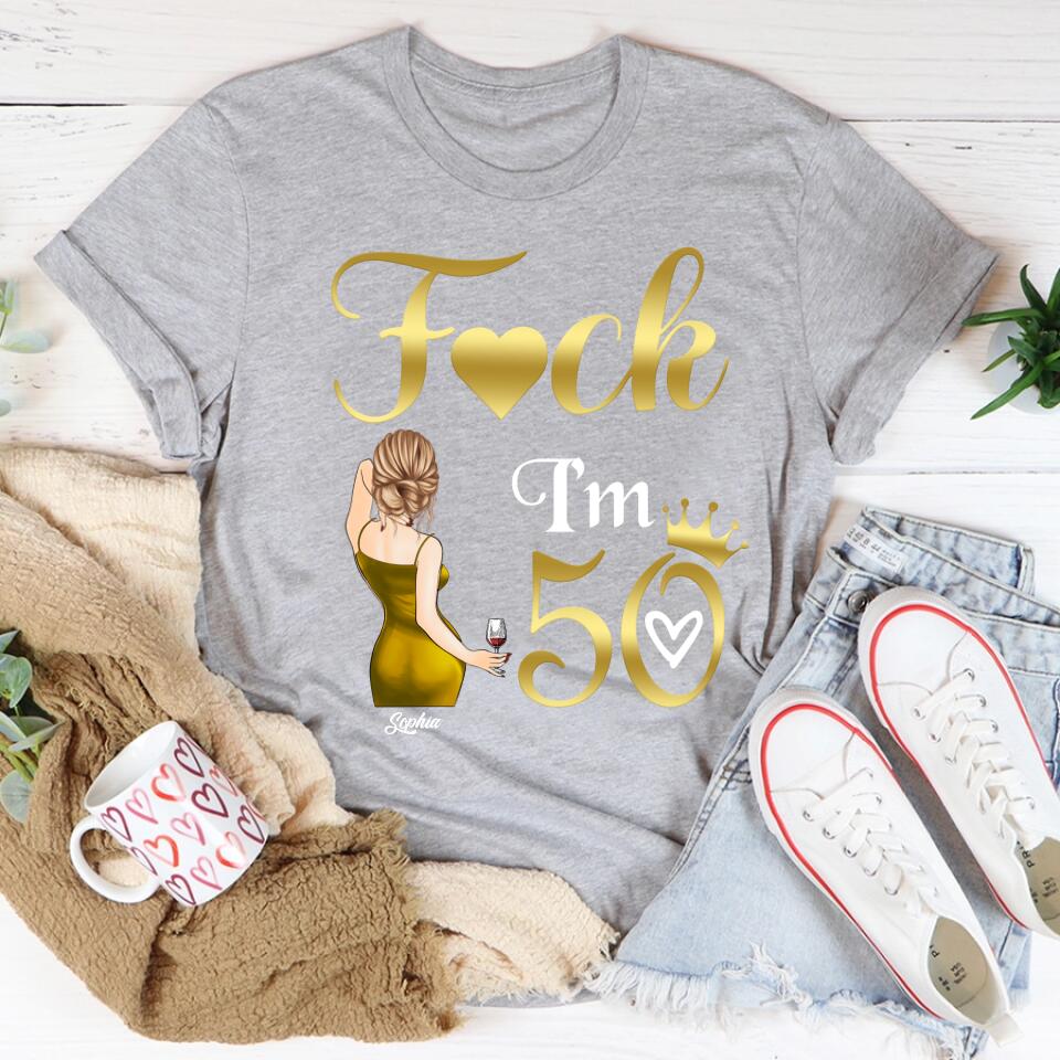 50th Birthday Shirts, Custom Birthday Shirts, Turning 50 Shirt, Gifts For Women Turning 50, 50 And Fabulous Shirt, 1973 Shirt