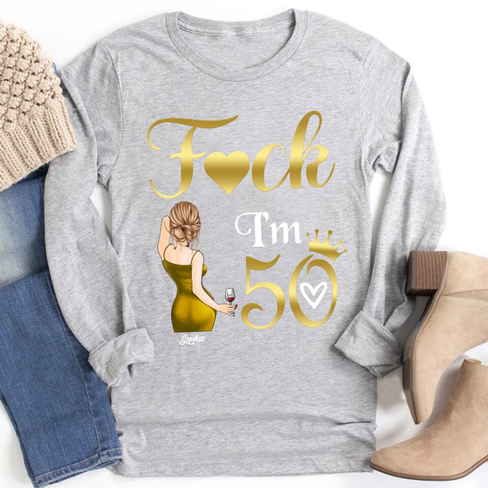 50th Birthday Shirts, Custom Birthday Shirts, Turning 50 Shirt, Gifts For Women Turning 50, 50 And Fabulous Shirt, 1973 Shirt