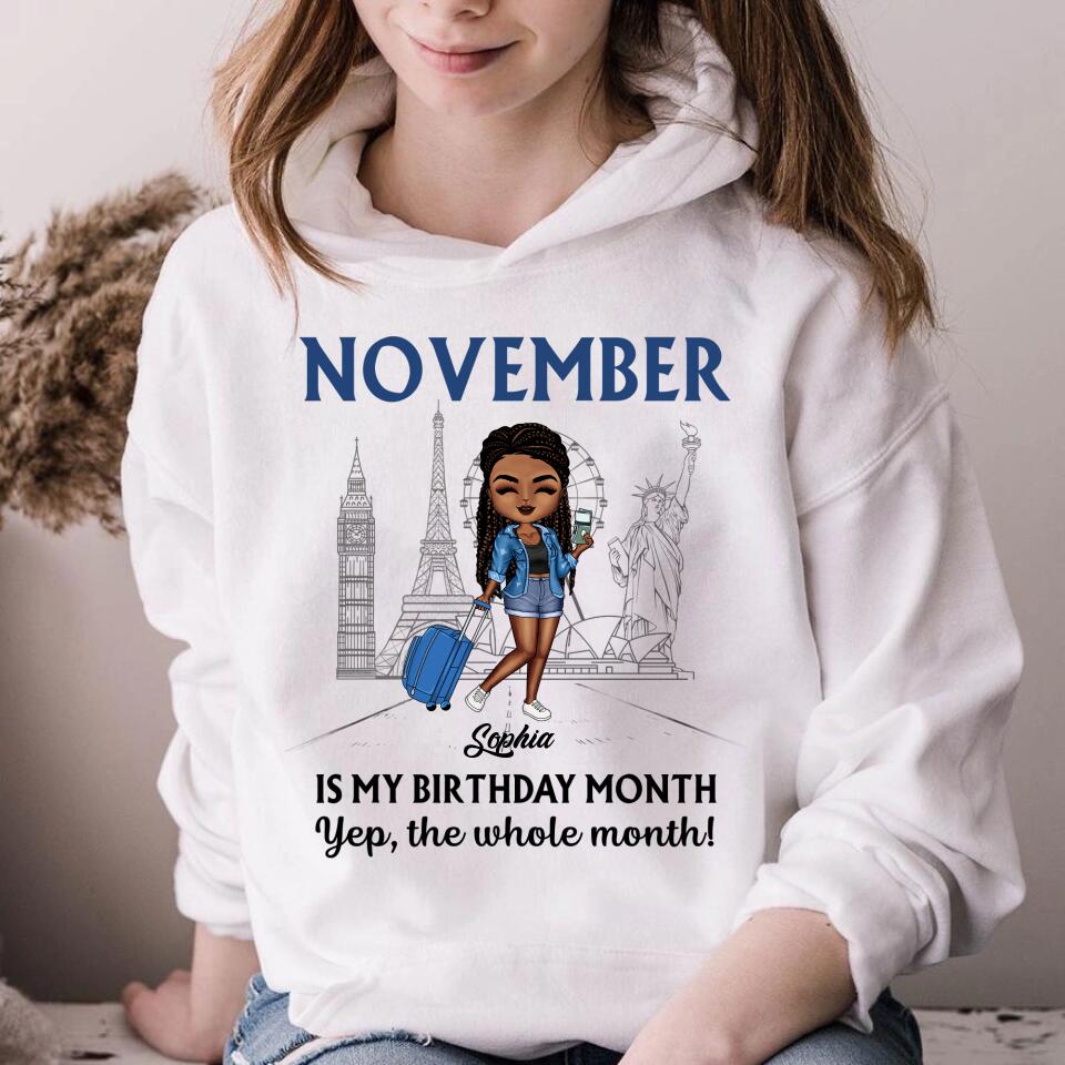 November Birthday Shirt, Custom Birthday Shirt, Queens are Born In November, November Birthday Shirts For Woman, November Birthday Gifts