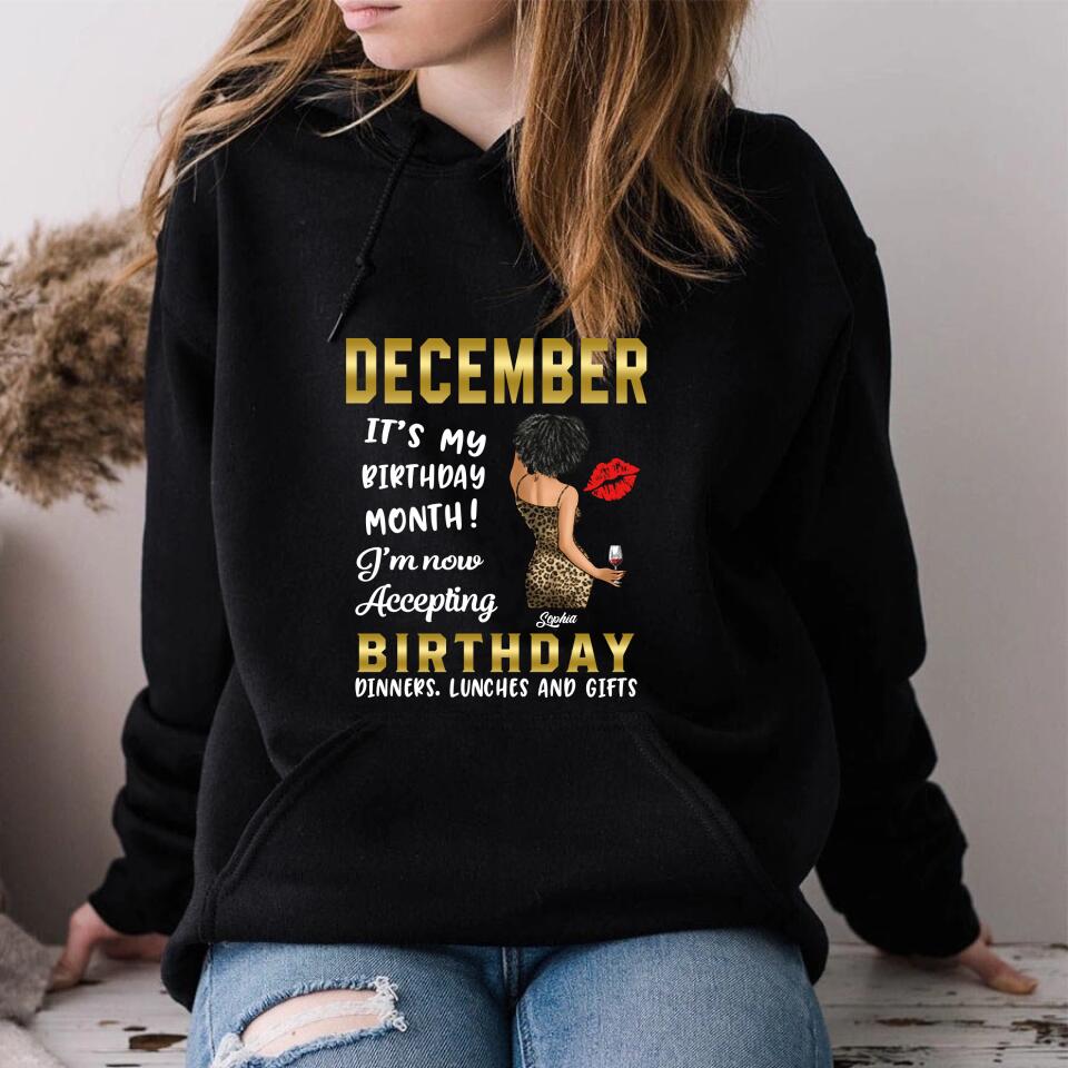 Custom November Birthday Shirt For Woman, Queens Are Born In November Gifts, Melanin Afro Woman Shirt, Black Girl Tee, Afro Queen Gift
