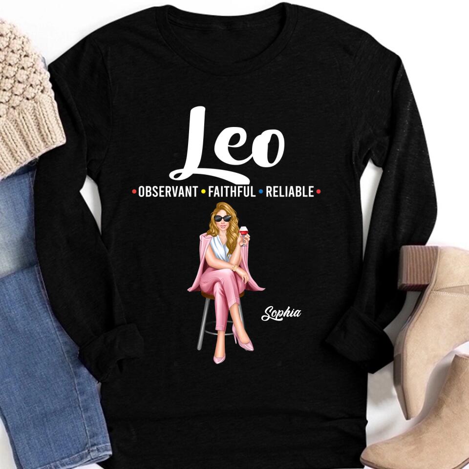 Custom Birthday Shirt, Leo Zodiac T Shirt, Leo Birthday Shirt, Leo T Shirts For Ladies, Leo Queen T Shirt, Leo Queen Birthday Shirt