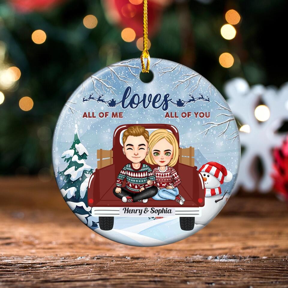 Our First Christmas Ornament 2022, Personalized Our First Christmas Ornaments, First Christmas As Mr And Mrs Ornament