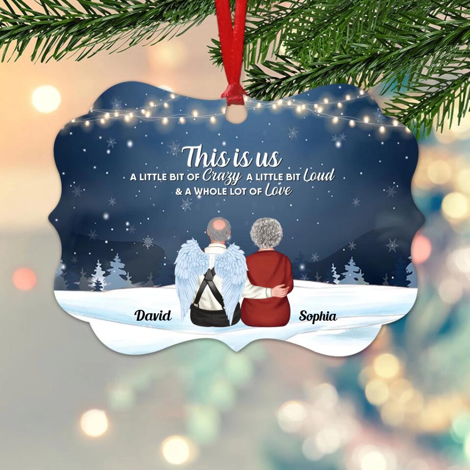 Personalized Memorial Ornaments, In Memory Oraments, first christmas in heaven ornament, Memorial Ornaments With Picture