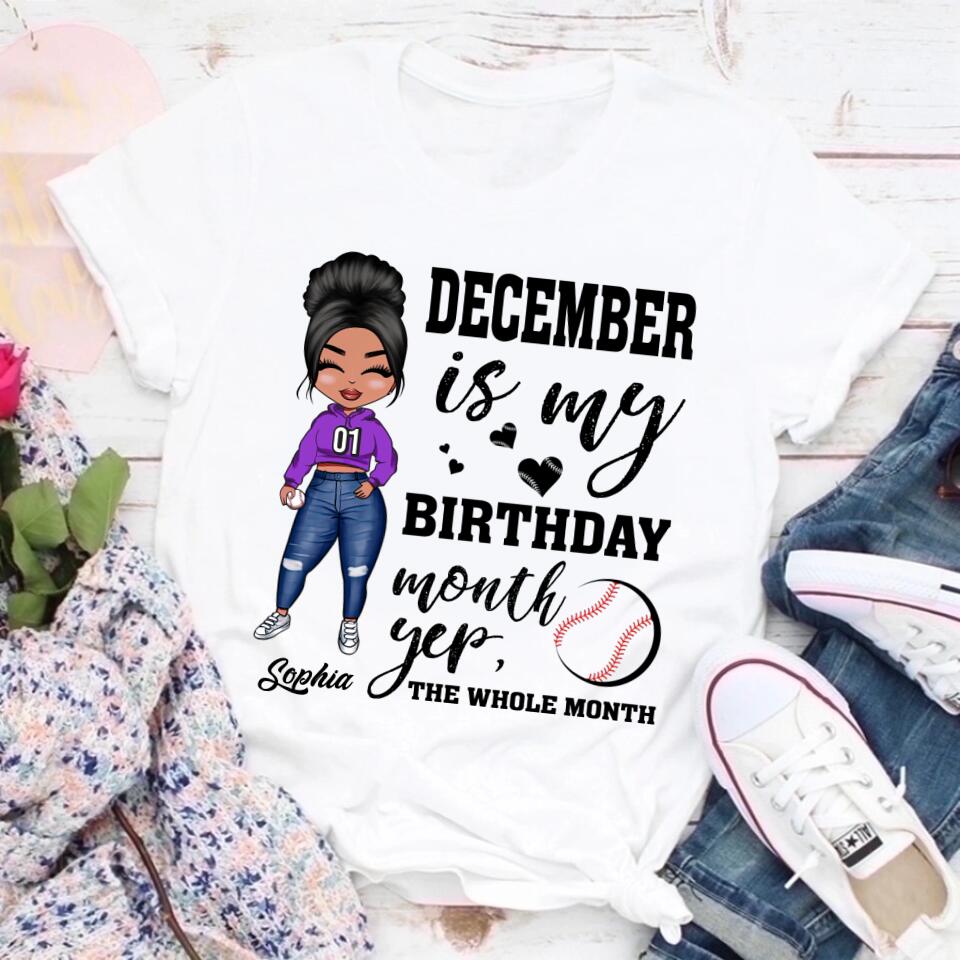 December Birthday Shirt, Custom Birthday Shirt, Queens Are Born In December, December Birthday Shirts For Woman, December Birthday Gifts