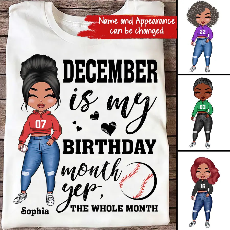 December Birthday Shirt, Custom Birthday Shirt, Queens Are Born In December, December Birthday Shirts For Woman, December Birthday Gifts