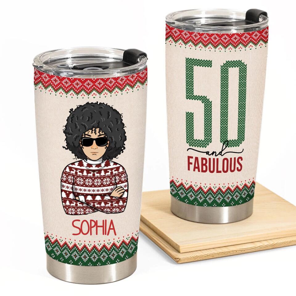Personalized Tumbler - 50th Birthday Tumbler, Personalized 50th Birthday Gifts, 50th Gift Ideas For Her
