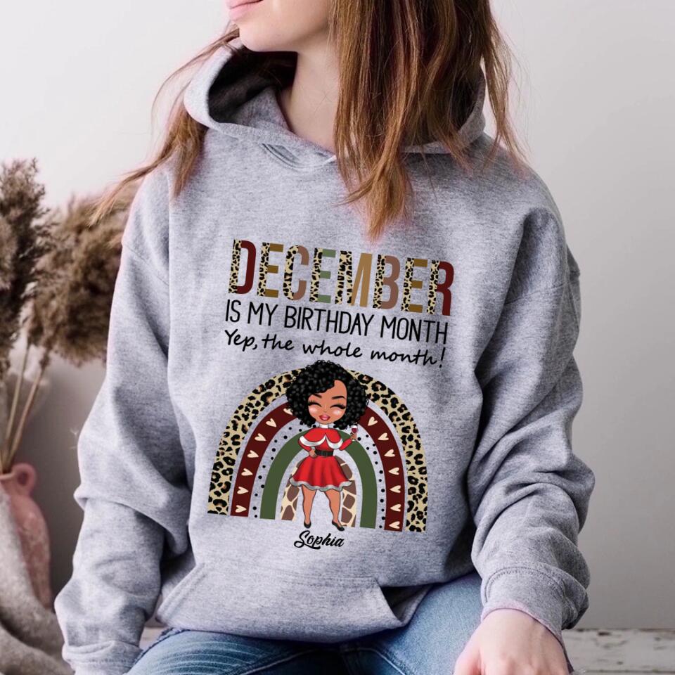 December Birthday Shirt, Custom Birthday Shirt, Queens Are Born In December, December Birthday Shirts For Woman, December Birthday Gifts