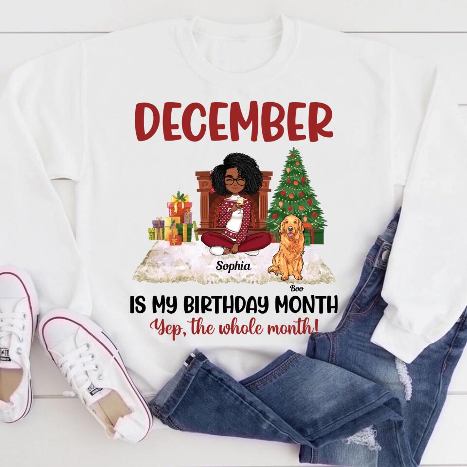 December Birthday Shirt, Custom Birthday Shirt, Queens Are Born In December, December Birthday Shirts For Woman, December Birthday Gifts