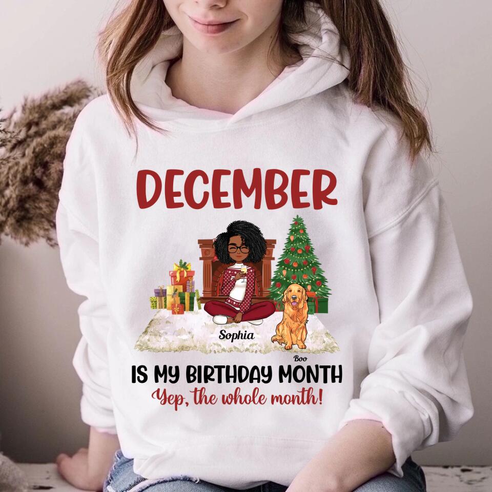 December Birthday Shirt, Custom Birthday Shirt, Queens Are Born In December, December Birthday Shirts For Woman, December Birthday Gifts