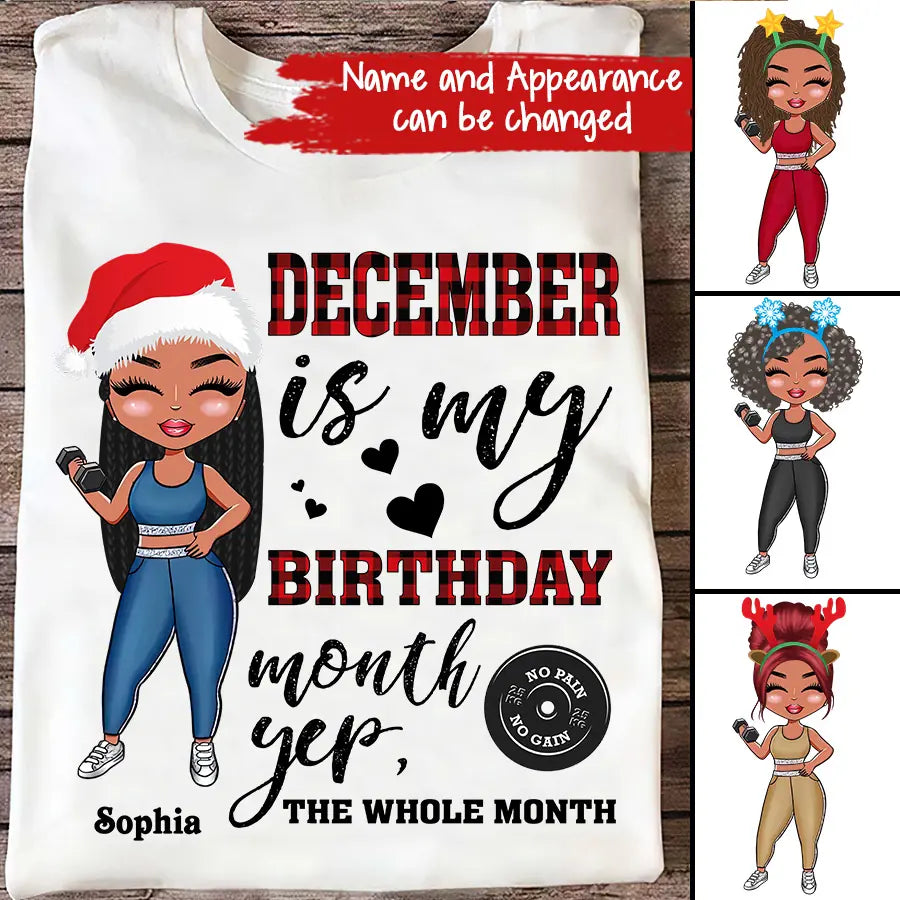 December Birthday Shirt, Custom Birthday Shirt, Queens Are Born In December, December Birthday Shirts For Woman, December Birthday Gifts
