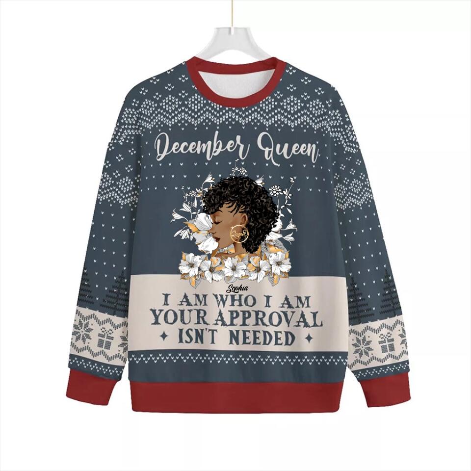 December Birthday Shirt, Custom Birthday Shirt, Queens Are Born In December, December Birthday Shirts For Woman, December Birthday Gifts