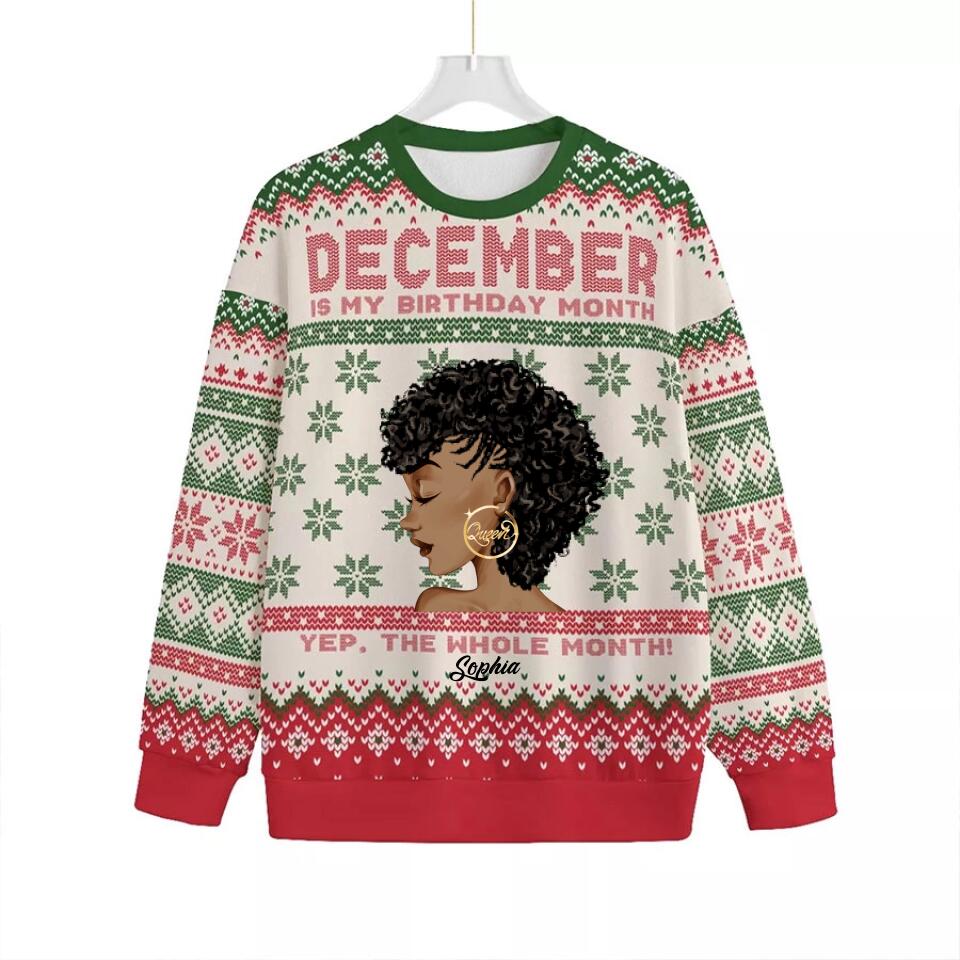 December Birthday Shirt, Custom Birthday Shirt, Queens Are Born In December, December Birthday Shirts For Woman, December Birthday Gifts