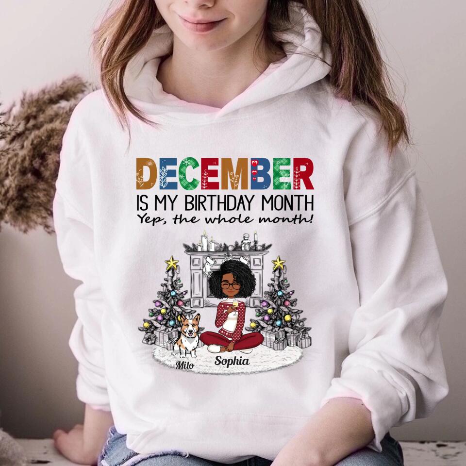 December Birthday Shirt, Custom Birthday Shirt, Queens Are Born In December, December Birthday Shirts For Woman, December Birthday Gifts