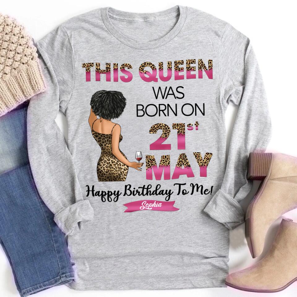 May Birthday Shirt, Custom Birthday Shirt, Queens Are Born In May, May Birthday Shirts For Woman, May Birthday Gifts